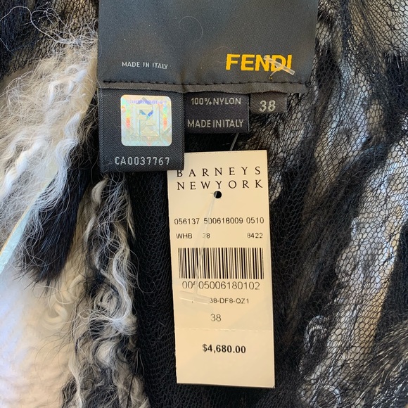 Fendi feather shawl - Picture 4 of 4